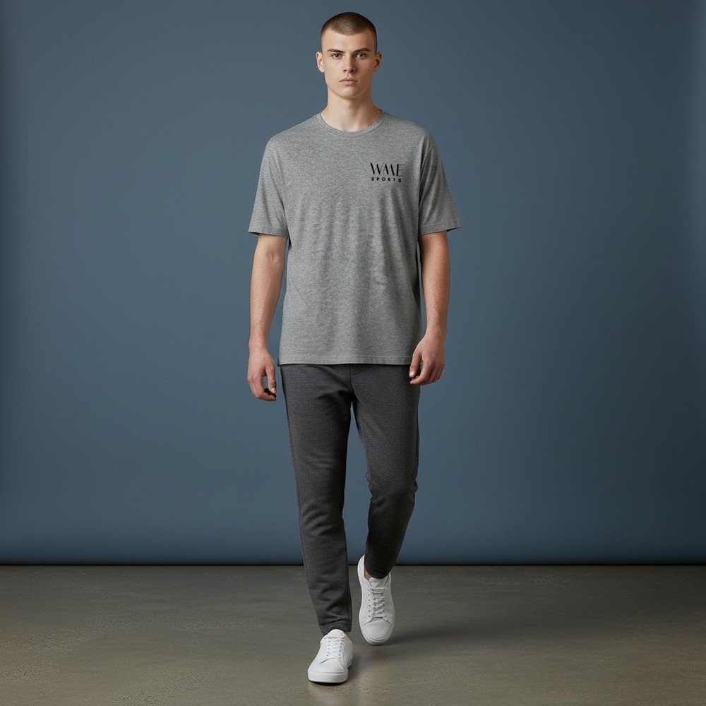 Legends Sports Gray Graphic Tee T‎ Shirt Men's Size L